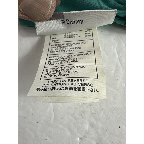 Walt DisneyWorld Disneyland Tinkerbell Wallet Multi Colored Plaid 4” X 6” GUC - Picture 11 of 16